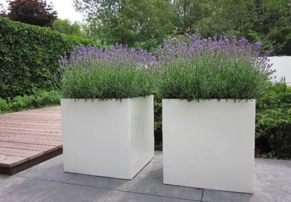 plantenbak-polyester lavendel plastic plantenbakken tuin